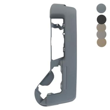 Imagem de TQPONLY Capa de painel de acabamento de assento cinza de aço para carro moldura frontal direita compatível com Ford e Lincoln