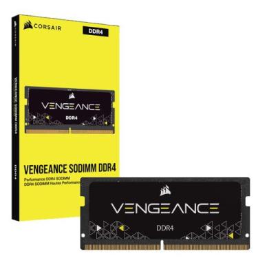 Imagem de Memória RAM Para Notebook Corsair Vengeance 8GB 2666MHz DDR4 CL18 Pret
