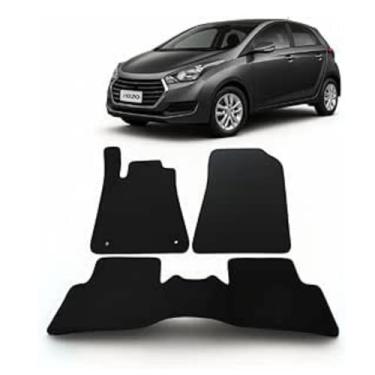 Imagem de Tapete Borracha Personalizado Para Carro – Escolha Para Seu Veículo (HB20 HATCH 2020-2024)