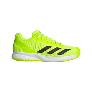 Imagem de adidas Courtflash Speed 2 Tênis masculino, Lucid Limão/Preto/Branco, 45