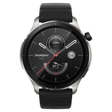 Imagem de Smartwatch Amazfit Gtr 4, Bluetooth, GPS, Tela 1.43, AMOLED HD, Preto