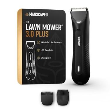 Imagem de MANSCAPED® The Lawn Mower® 3.0 PLUS virilha & Body Hair Trimmer – Lâmina SkinSafe™ Trimmer atualizada, Groomer impermeável, USB-C recarregável, Barbeador de bola sem fio masculino