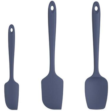 Imagem de Conjunto de espátulas de silicone U-Taste 600ºF de alta resistência ao