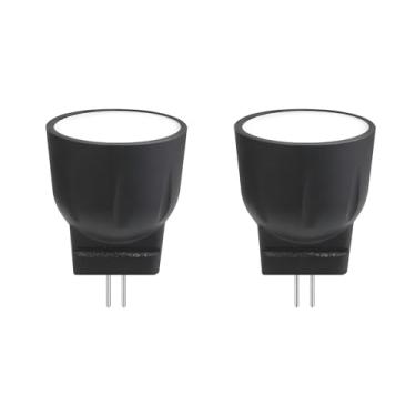 Imagem de Makergroup Lâmpadas LED MR8 12 V, refletores de LED MR8 10W 20W substituição de lâmpada de halogênio base GU4.0, cor branca quente 2700K para iluminação de paisagem de baixa tensão externa (pacote com