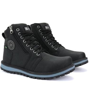Imagem de Bota Masculina Adventure Couro Cano Médio Tratorada-Masculino