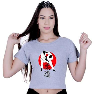 Imagem de Cropped Blusinha Algodão Esporte Judô Luta Artes Marciais - Lafre, Cin
