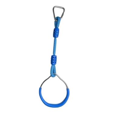 Imagem de Colaxi Ginástica Swing Jungle Fitness Exercício Macaco Escalada Equipamento de Ginástica para Treinamento de Força Acessórios Playground, Azul