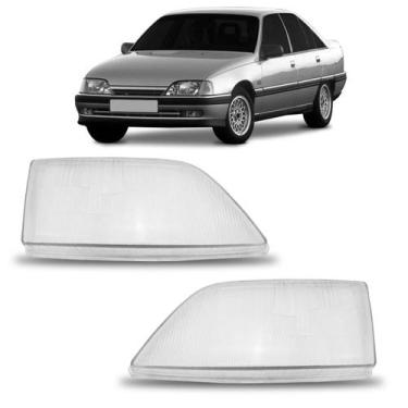 Imagem de Lente Farol Omega 1992/ Vidro - SP ACESSÓRIOS, Esquerdo