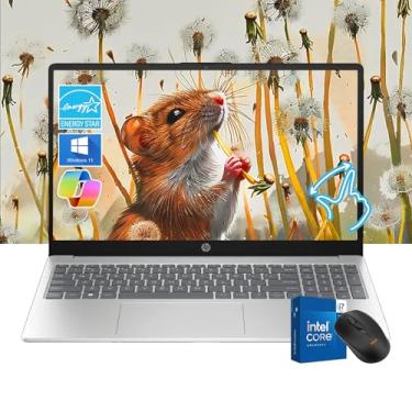 Imagem de HP Laptop com tela sensível ao toque FHD de 15,6 polegadas | Intel i7-1355U de 13ª geração (10 núcleos, até 5 GHz) | 32 GB de RAM | SSD de 2 TB | Gráficos Iris Xe | Win 11 Pro | Bateria longa | Wi-Fi