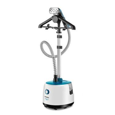 Imagem de Passadeira a Vapor Mondial Vip Care VP-07, Branco e Azul, 110V