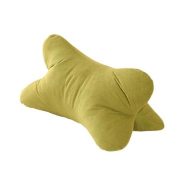 Imagem de predolo Almofada de apoio para cintura Almofada de pescoço para ombros ergonômica multifuncional para costas Encosto para mulheres e homens Presente para casa, Verde