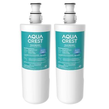 Imagem de Filtro de água para pia AQUACREST 3US-AF01, compatível com Filtrete Standard 3US-AF01, 3US-AS01, Aqua-Pure AP Easy C-CS-FF, Whirlpool WHCF-SRC, WHCF-SUFC, WHCF-SUF (pacote com 2)