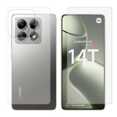 Imagem de Pelicula De Hidrogel Frente Verso Compatível Para Xiaomi 14T - Db