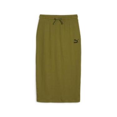 Imagem de Saia Midi Puma Canelada Classics Feminina-Feminino