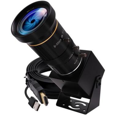 Imagem de Webcam IFWATER USB 4K, zoom 10X, saída HDMI para transmissão ao vivo