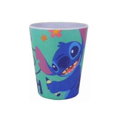 Imagem de Copo Infantil Melamina Stitch Disney 300ml - Tuut