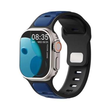 Imagem de Pulseira De Silicone Para Apple Watch Series 11 10 9 8 7 6 5 4 SE3 Ult