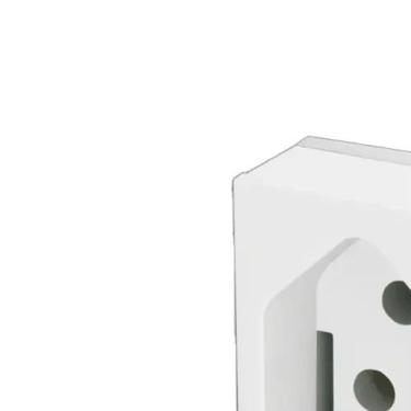 Imagem de Módulo Tomada 2p+t 10a-250v~ Evidence - Modulare - Blanc Mais Fame