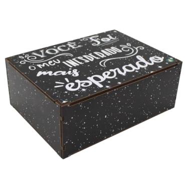 Imagem de Caixa Organizadora Presente para Dia dos Namorados – Decoração Casa MDF Premium 23x17x9 (Inesperado)