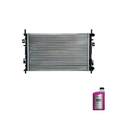 Imagem de Kit Radiador Ford Fiesta 2002/2010 Com Ar + Aditivo Radiador Pronto Uso A05 Black Prime