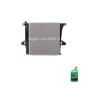 Imagem de Kit Radiador Ford Ranger 2.5 98/04 + Aditivo Paraflu Verde Pronto Uso 5L