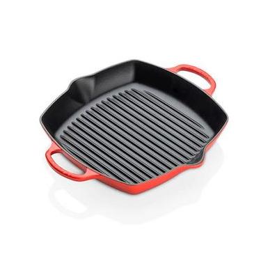 Imagem de Grelha Quadrada Funda 30 cm Vermelho Le Creuset