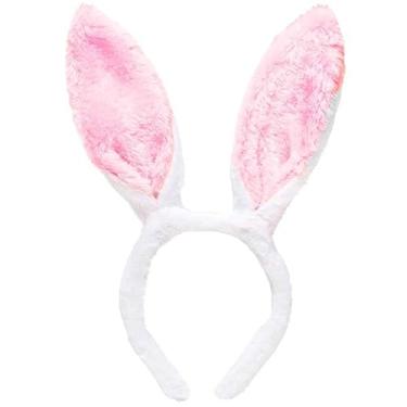 Imagem de Tiara com orelhas de coelho para fantasia