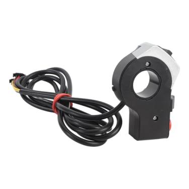Imagem de RiToEasysports Interruptor de Sinal de Volta ABS Controles de Guidão de Motocicleta 3 Em 1 Conjunto de Botões Com Cabo de 4,9 Pés para Scooters e Bicicletas Elétricas