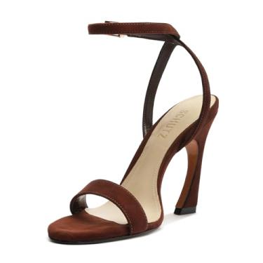 Imagem de SCHUTZ Cadey-Lee Sandália de salto curva, marrom castanho, Castanho, 35