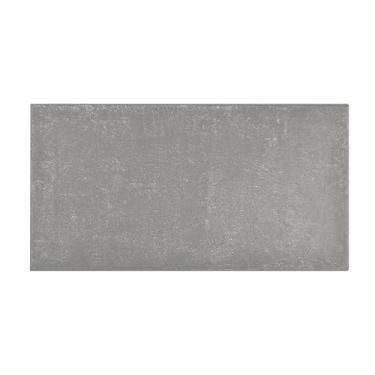 Imagem de JUZIHAI Tapete de banho cinza de cor sólida 99 x 50 cm, tapete de pelúcia macio absorvente, tapete lavável antiderrapante para banheiro, quarto, cozinha, entrada