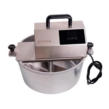 Imagem de Misturador Elétrico Titan Alumínio 10 Litros com Visor Eletrônico Bivolt