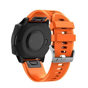 Imagem de XNWKF Smartwatch Pulseiras de silicone para Garmin Fenix 7X 7 6X 6 5X 5 3HR Descent G1 COROS VERTIX 2 pulseira de liberação rápida fácil (Cor: Q, Tamanho: Para Fenix1 2 3 3HR Mk1)