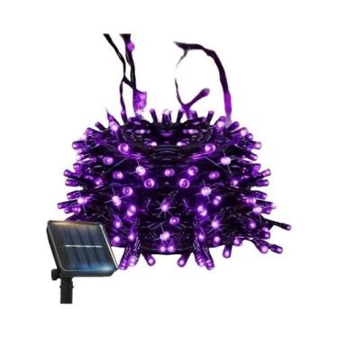 Imagem de Luzes De Cordão LED Solares À Prova d'Água Para Exterior, 8 Modos Para