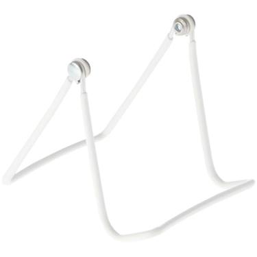 Imagem de Gibson Holders Pacote com 12 suportes de exibição de dois fios para placas, pratos, China, utensílios, decoração de casa, arte e mais - Branco