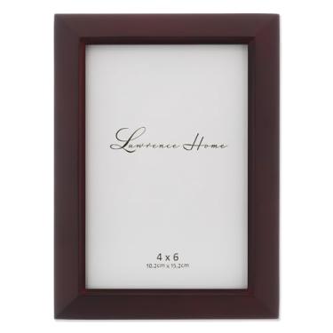 Imagem de Lawrence Frames Estero Collection, porta-retrato de madeira de nogueira, 10 x 15 cm, marrom esspresso