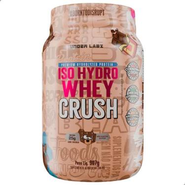 Imagem de ISO Hydro Whey Crush Protein Coenzima Q10 Coq10 907g Under Labz, Choco