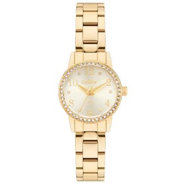 Imagem de Relógio Condor Feminino Ref: Co2035Ncu/4X Casual Dourado