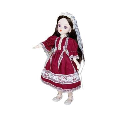 Imagem de Boneca Articulada De Anime De 30cm Com 16 Articulações E Roupas, 23 Po