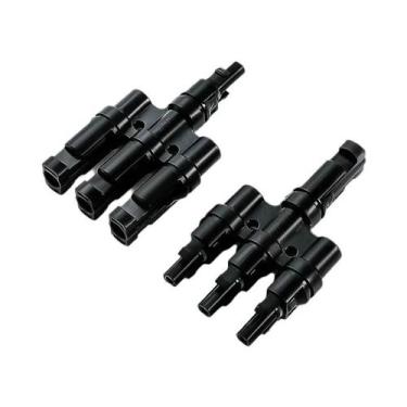 Imagem de Conectores De Cabo Para Painel Solar Fotovoltaico 30A 1000V Macho E Fê