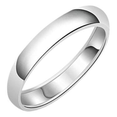 Imagem de Anel Aliança 6mm Prateada De Aço Inox 316l - Nevatto Acessórios, Prata