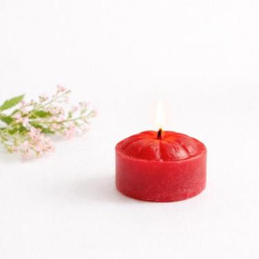 Imagem de Vela Vermelha Rechaud  Uso Espiritual, Decoração e Aromatizadores - Es