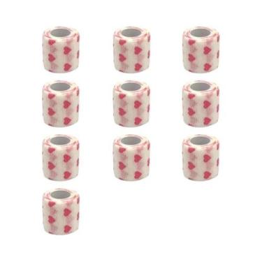 Imagem de Fita Atlética Colorida De 2,5cm, Bandagem Adesiva Autoelástica Para Ta