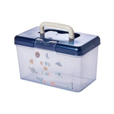 Imagem de Caixa Organizadora Farmácia 1,7 Lts Farmacinha Plasútil, Astronauta