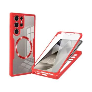 Imagem de Capa Magnética Transparente Para Samsung Galaxy S26 S25 S24 Ultra S22 