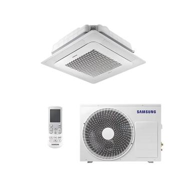 Imagem de Ar Condicionado Split Cassete 4 Vias Samsung Windfree Connect Inverter 24000 BTUs Quente e Frio R32 220V