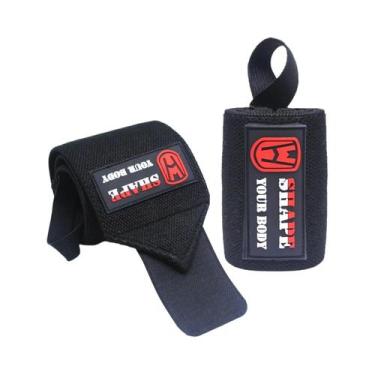 Imagem de Faixa De Suporte Ajustável Para Punho Para Treino De Força, Fitness, L