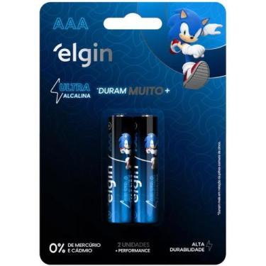 Imagem de Pilha Alcalina Palito AAA BL.C/02 - ELGIN