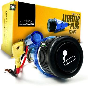 Imagem de Adaptador Tomada Carro Acendedor Carregador 12volts Tech One, Azul