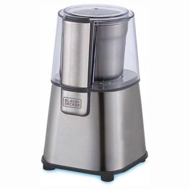 Imagem de Moedor Elétrico Gourmand Gris para Café Temperos Inox Cinza Black + Decker 220V