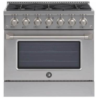 Imagem de Fogão de embutir 91 cm BRAMA inox mesa a gás 6 queimadores forno elétrico convecção 147L dupla alimentação 220V